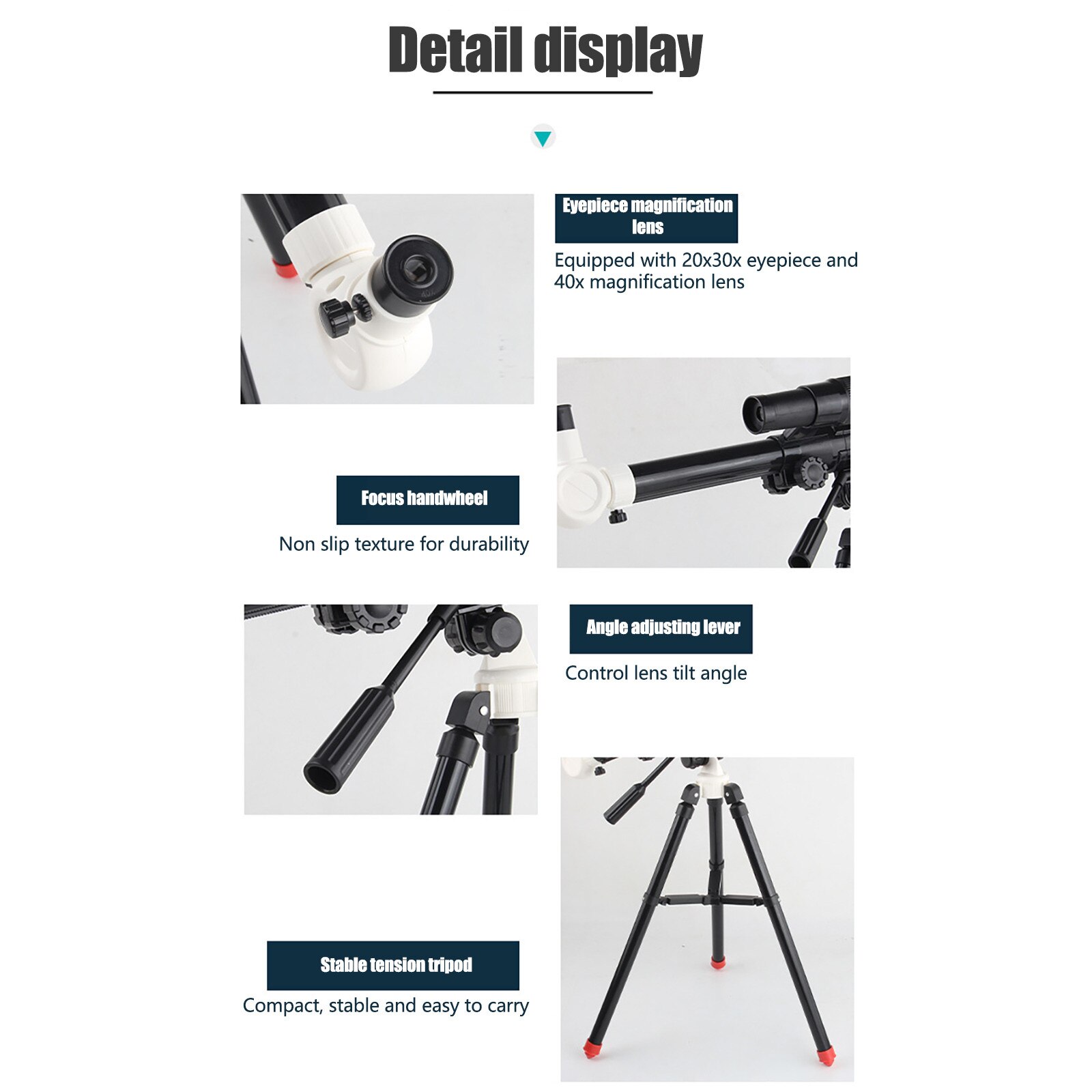 F40040 Student Astronomical Telescope HD Star Searching Child Adult Prismáticos Бинокль Increase children's desire