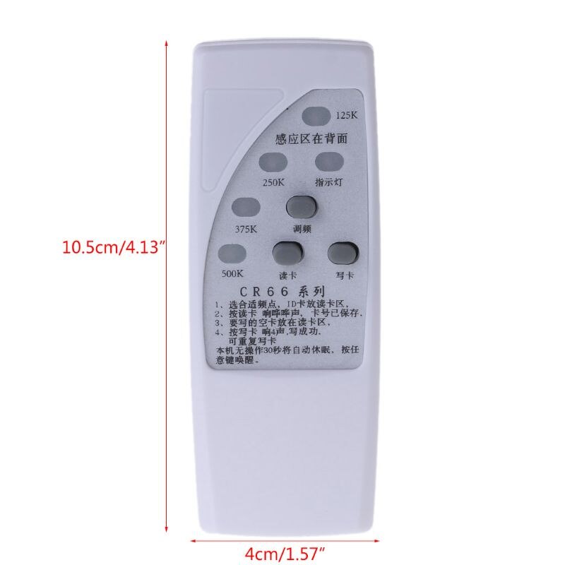 Handheld RFID Duplicator Key Copier Reader Writer Card Cloner Programmer 125KHz