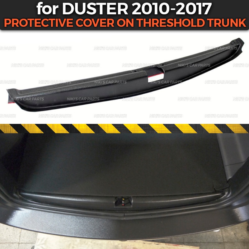Protective cover for Renault / Dacia Duster on threshold trunk luggage ABS plastic trim accessories protection styling