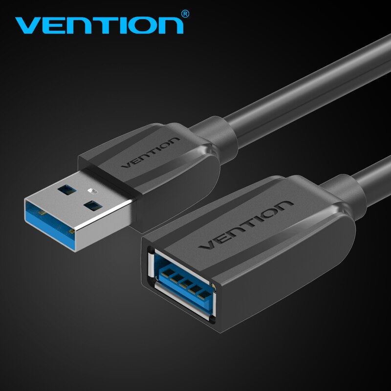 Vention USB 3.0 Cable Male to Female USB Extension Cable Super Speed USB 2.0 Extender Data Cable 0.5m 1m 1.5m 2m for Computer PC