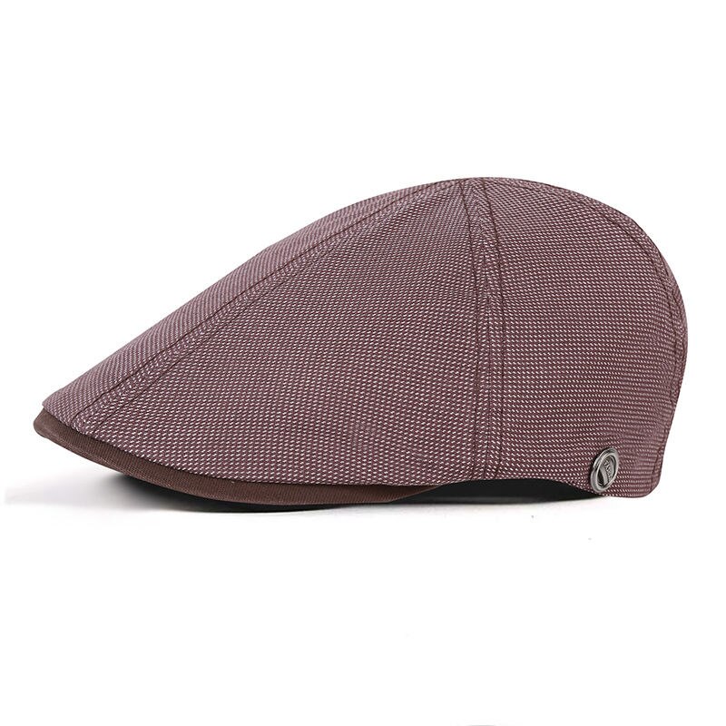 Summer Cotton Flat Cap Ivy Caps Men Women Twill Six Panel Breathable Gatsby Beret Hat Lightweight Boina