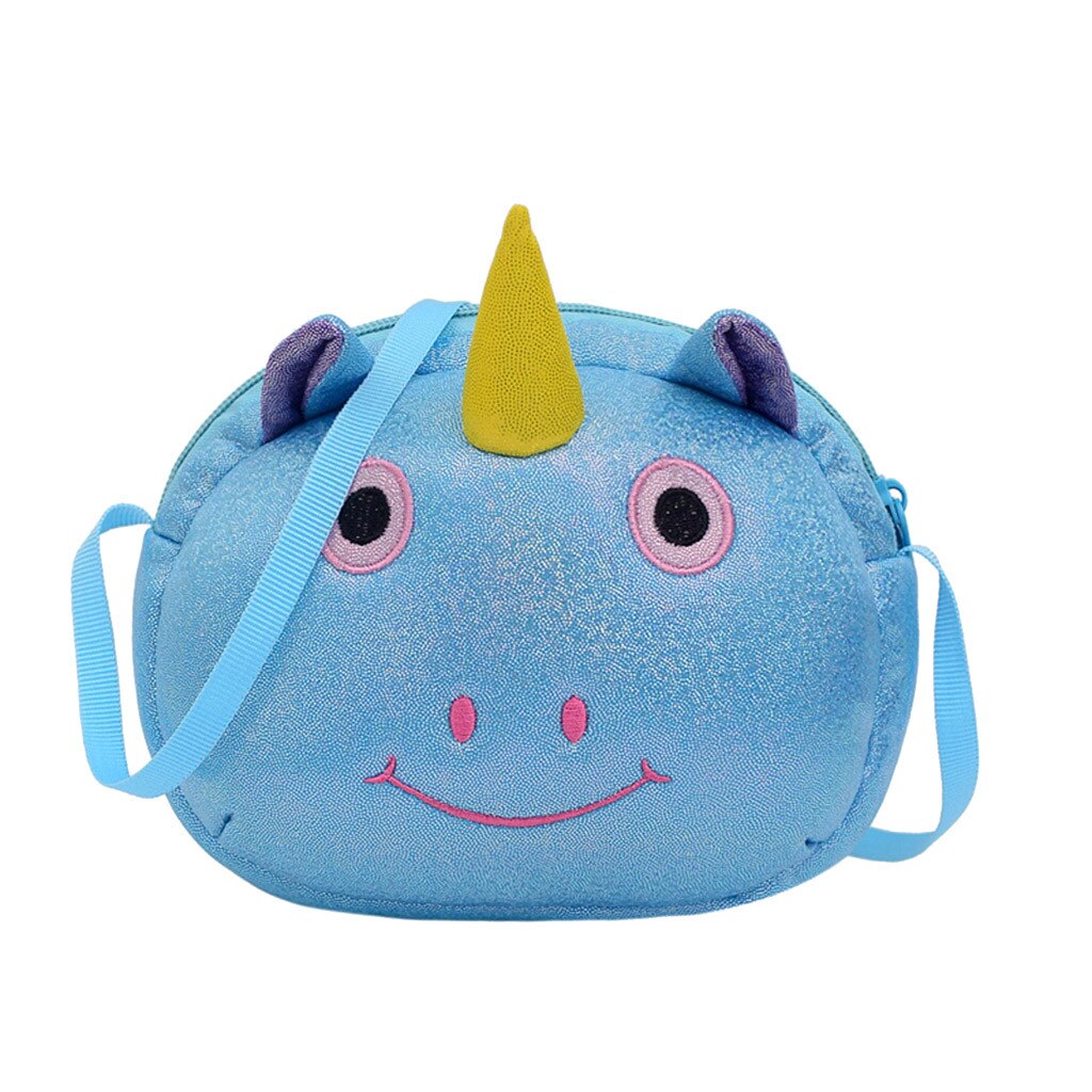 Bolsa de escola dos desenhos animados anti-perdido estudante saco bonito deve saco de mão de luxo feminino viagem moda requintado saco de compras: Azul