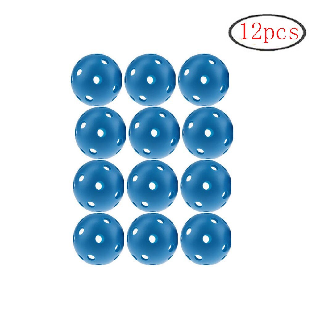 Gat Bal Poly Plastic Baseball Praktijk Training Voor Raken Batting Bay # P3: Blauw