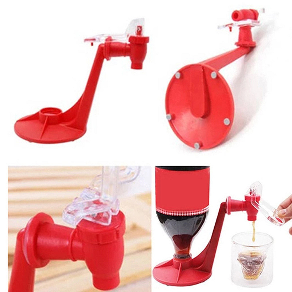 Distributore di Soda bottiglia di coca cola bevanda gassata invertita capovolta macchina per l'erogazione di acqua potabile Home Party Pub Bar Drinkware