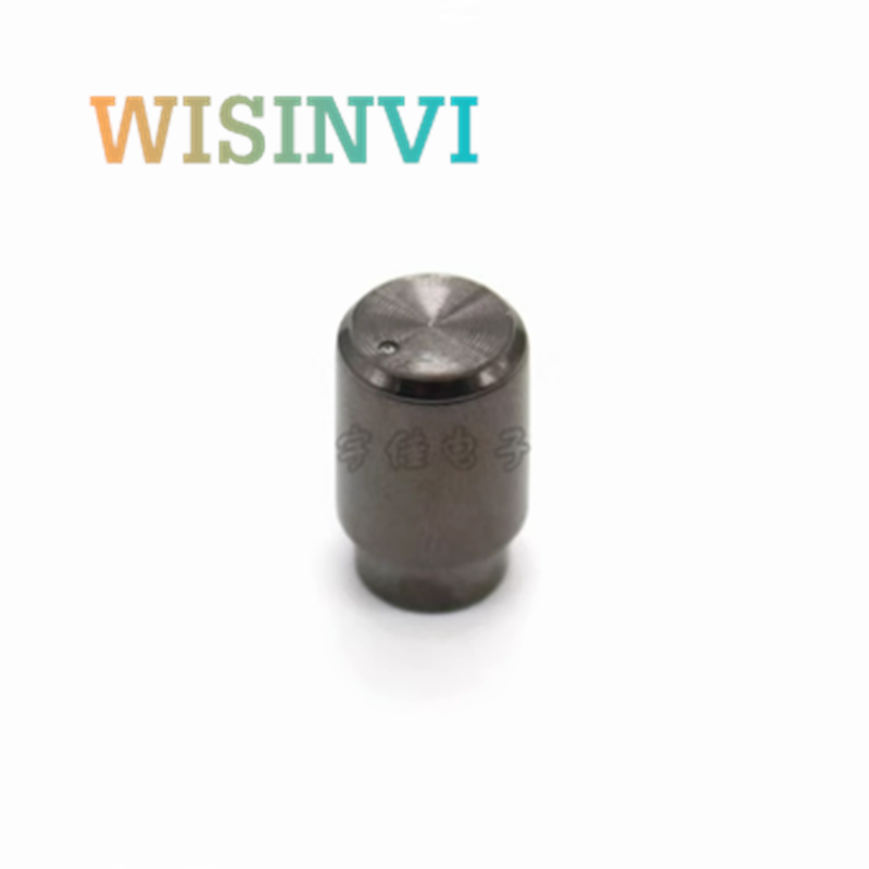 10 Stuks Plastic Bloem Schacht Knop Diameter 10Mm Hoogte 15Mm Encoderknop Tandwielvormig Binnengat 6Mm: GRIJS