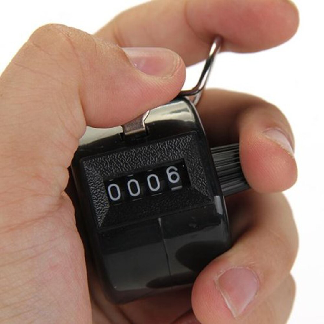 Mini Digitale Hand Tally Counter 4 Cijferig Nummer Hand Held Tally Teller Handleiding Tellen Golf Clicker Training Teller