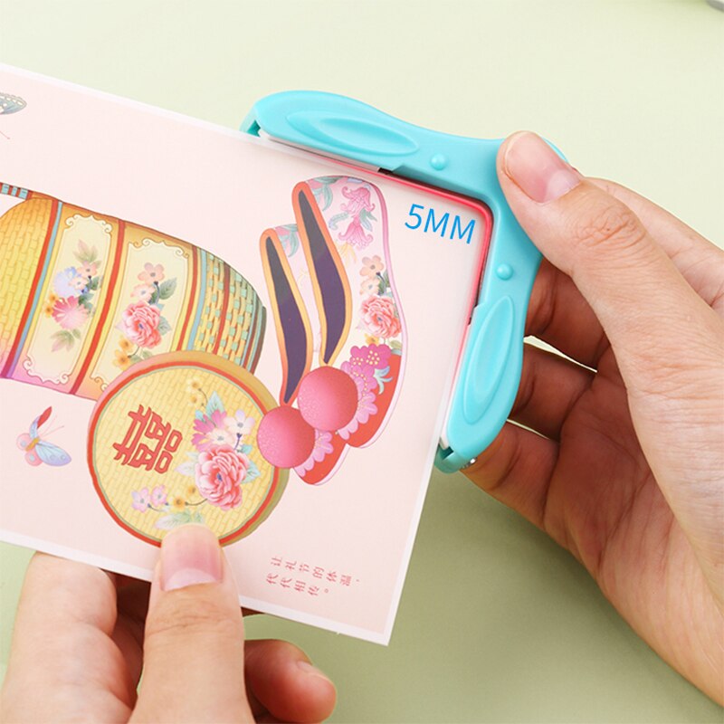 R5 Corner Round 5mm Paper Punch Card Photo Cutter Tool Craft Scrapbooking DIY Border Punch Stationery Supplies