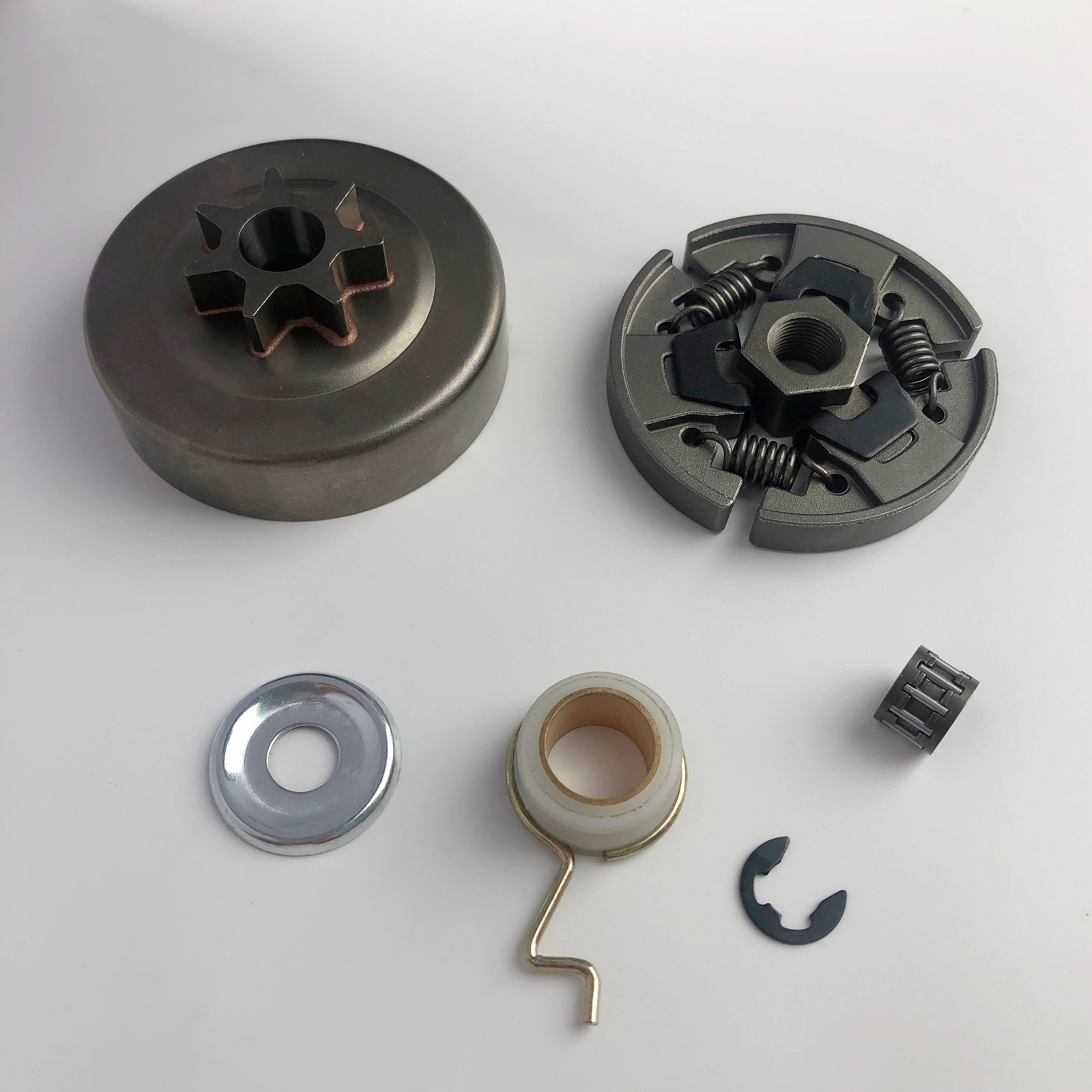 6 stück/set kupplungsbaugruppe  ms251 " teilung 0.325 7 zahnradscheibe für stihl  ms231 ms241 ms231c ms241c ms251c kettensäge 143 640 2002