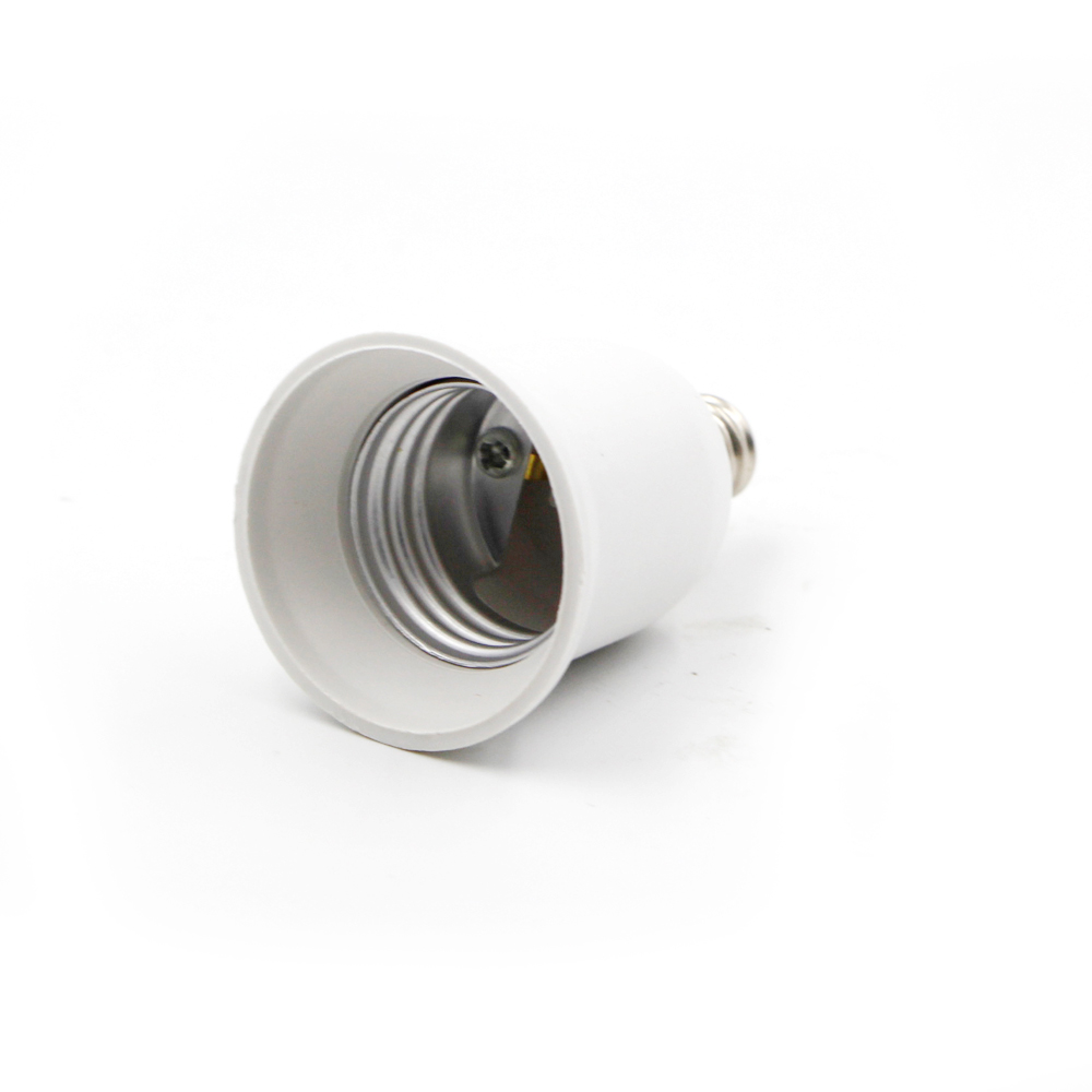 1 st  e12 to e27 omvandlare led lampa glödlampa adapter adapter skruvsockel  e12-e27 lamphållare omvandlare bas