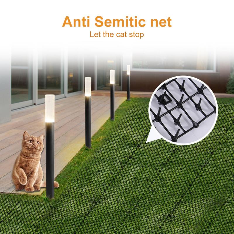 Tuin Anti-Kat Net Plastic Voorkomen Kat Honden Doorn Mat Moestuin Plant Bescherming Mesh Multi-Functie beschermende Netto