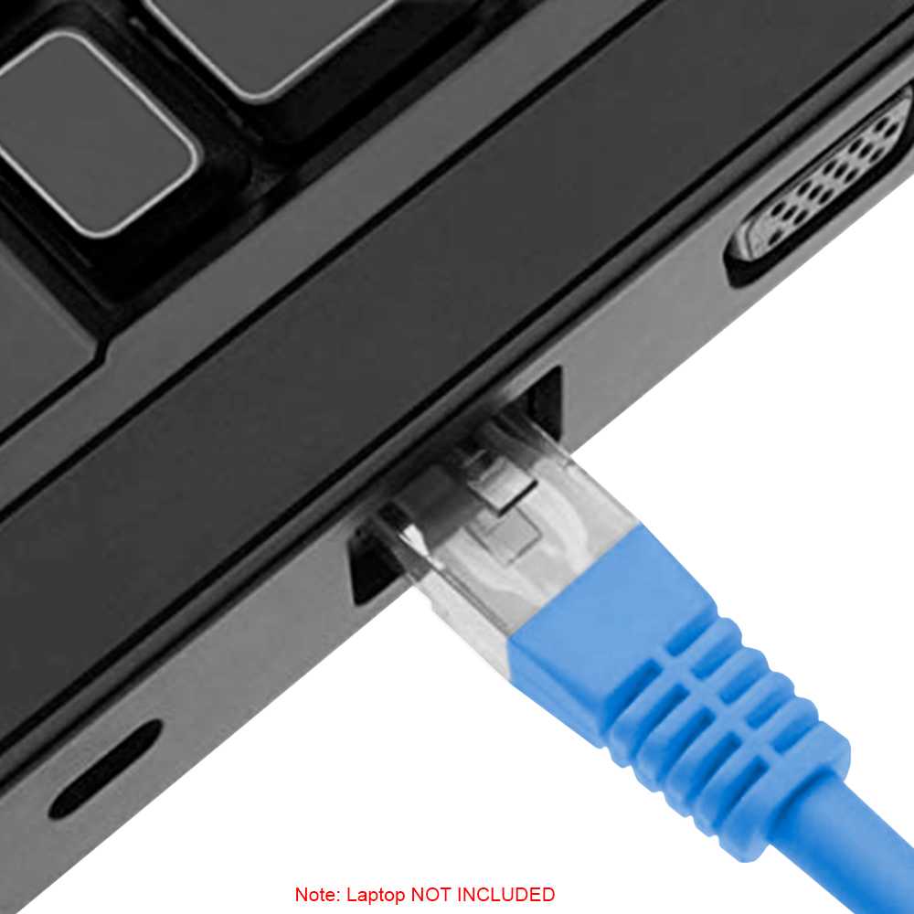 NANOCABLE UTP RJ45 Ethernet Patch LAN Local Area Network Cable for PC Laptop Router HUB Blue 10.20.0402-BL 2m Cat.6