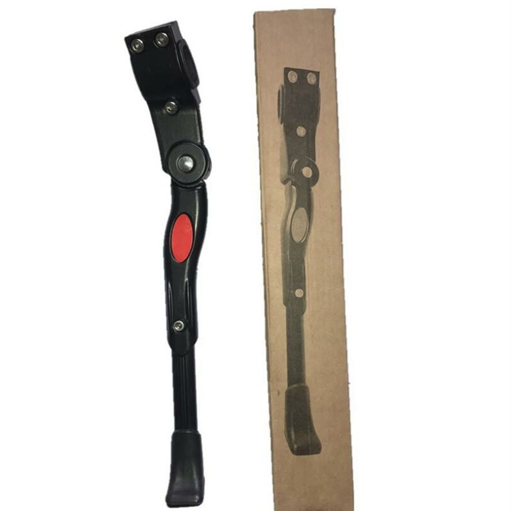 In Lega di alluminio Posteriore Della Bicicletta Staffa Supporto per il Piede di Lunghezza Regolabile Breve Mountain Bike 26 Pollici Bicicletta Supporto Laterale