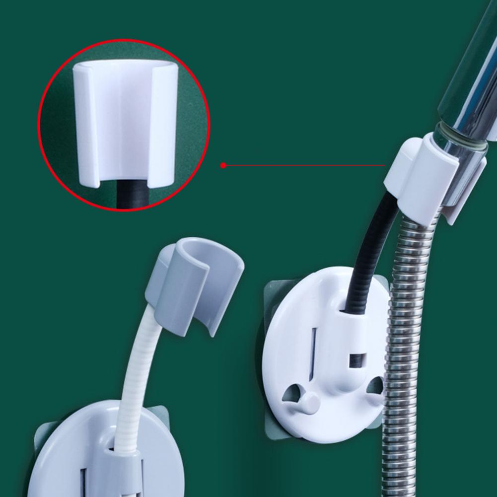 Shower Bracket Punch Free Good Load Capacity Plastic Shower Head Container Bracket for Bathroom