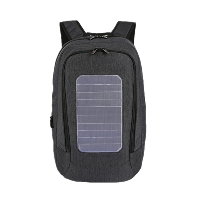 Solar Rugzak Mannen En Vrouwen Opladen Casual Outdoor Tas Usb-oplader Emergency Rugzak