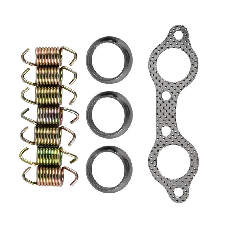 Kit de reconstrucción de resorte de junta de rosquillas de tubo de escape UTV, para Ranger 800 700 6XDB