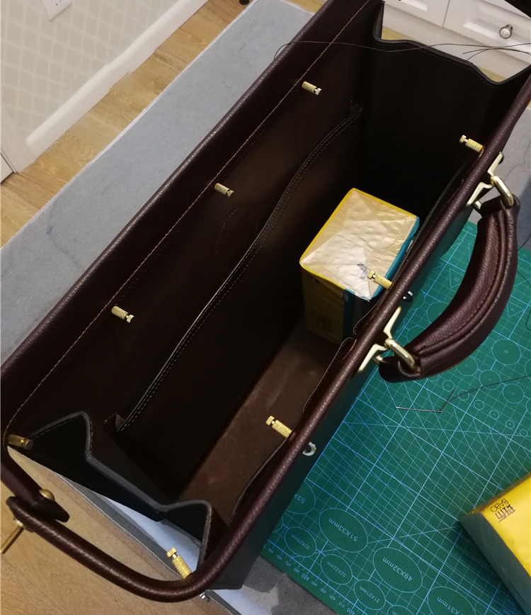 DIY, herramienta de mano de cuero, punto de costura, 1 Juego