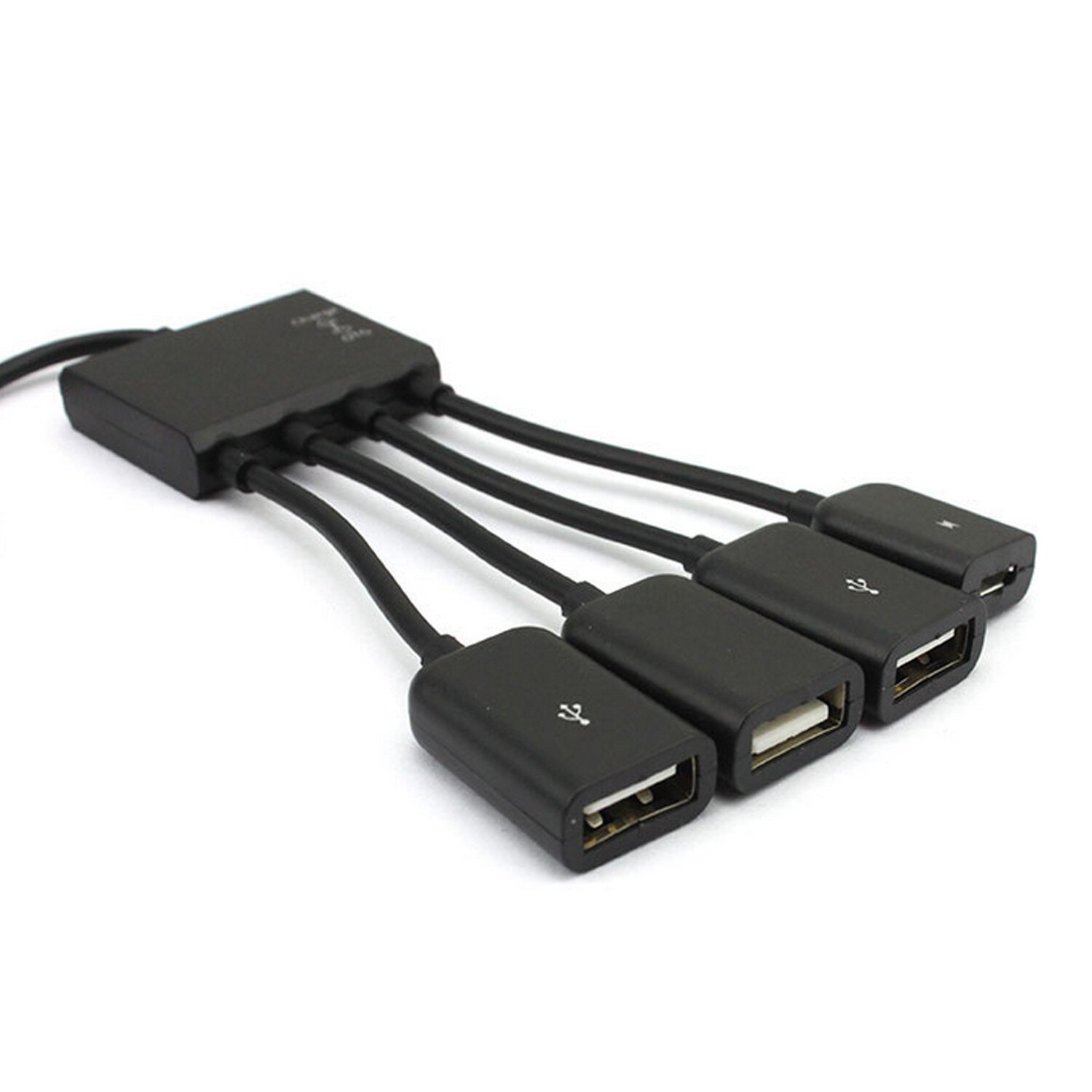 4 in 1 Multi-Funzione di Maschio a Femmina micro USB centro OTG ospite Cavo Adattatore per androide Smartphone Del Telefono tavoletta Samsung galassia