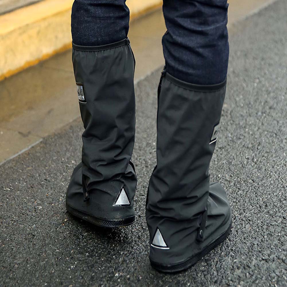 Udendørs vandtætte sko dækker genanvendelige regnstøvler skridsikre cykelsko