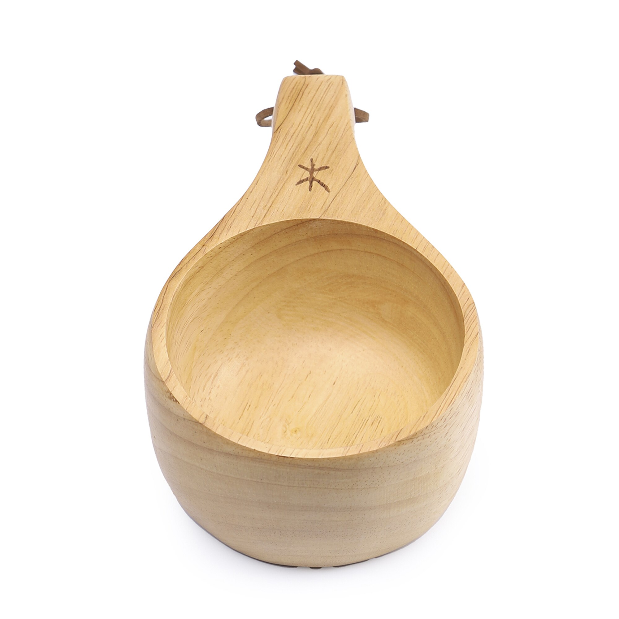 Fire Maple Ancest Bushcraft-taza de madera portátil para té y leche, vaso para beber al aire libre con orificios para acampar, tazas de madera de goma de 300ML