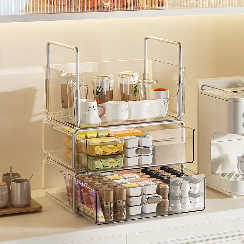 Caja de almacenamiento de escritorio para mascotas, cesta de alta apariencia para el hogar, sala de estar, cocina, aperitivos, cosméticos, papelería