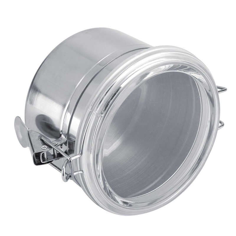 Stainless Steel Coffee Container Vacuum Sealed Storage Jar for Sugar Tea Bean Coffee Coffee Container Storage Canister Set Bean