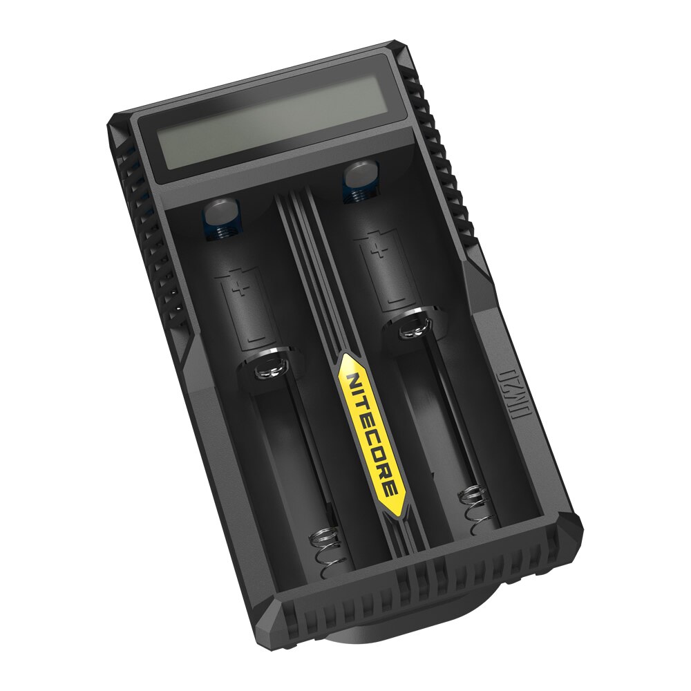 NITECORE UM20 Smart Charger LCD Display Li-ion IMR Battery Charger Universal Charger With USB Cables 18650 Power Adapter