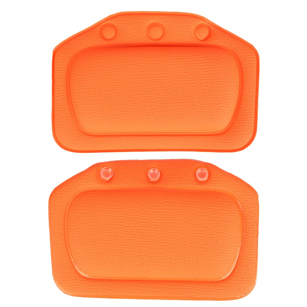 Nackbadkudde badtillbehör med sugkopp 21*31cm mjukt nackstöd i pvc spabadkudde hem badkarskudde