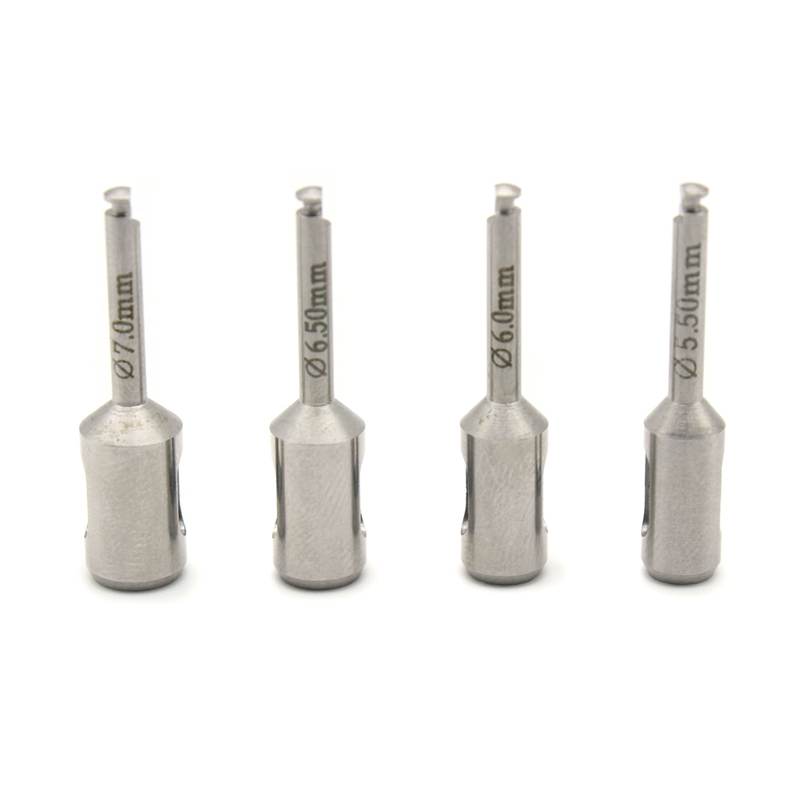 Perforadora de tejido para implante Dental, cortador de anillo gingival de acero inoxidable, pieza de mano de baja velocidad, herramientas de instrumentos quirúrgicos de odontología, 1 Uds.