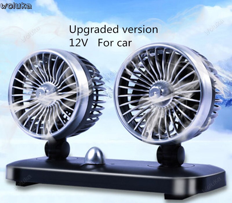 Car fan 24V large truck powerful car with 12V fan air conditioning fan car mute small fan CD50 Q04