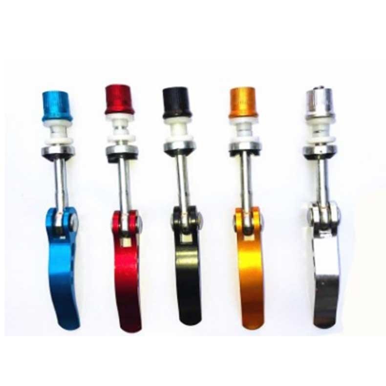 Seat Pipe Clamp Aluminium Quick Release Bike Seat Pipe Clamp Seatpost Mountain Road Bike Seat Tube Clamp Bicycle Accessories