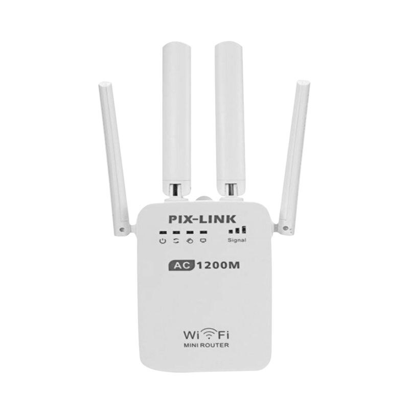 Ac 1200Mbps Ac1200M 5G Wireless Repeater High Speed 5G Gigabit Wifi Router Antenne Eu Stecker