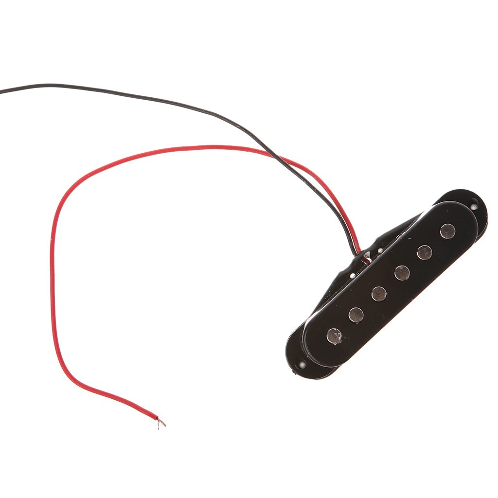 Black 1Set/3Pcs Alnico 5 V Single Coil Pickup SSS for Strat Style Guitar #20/12