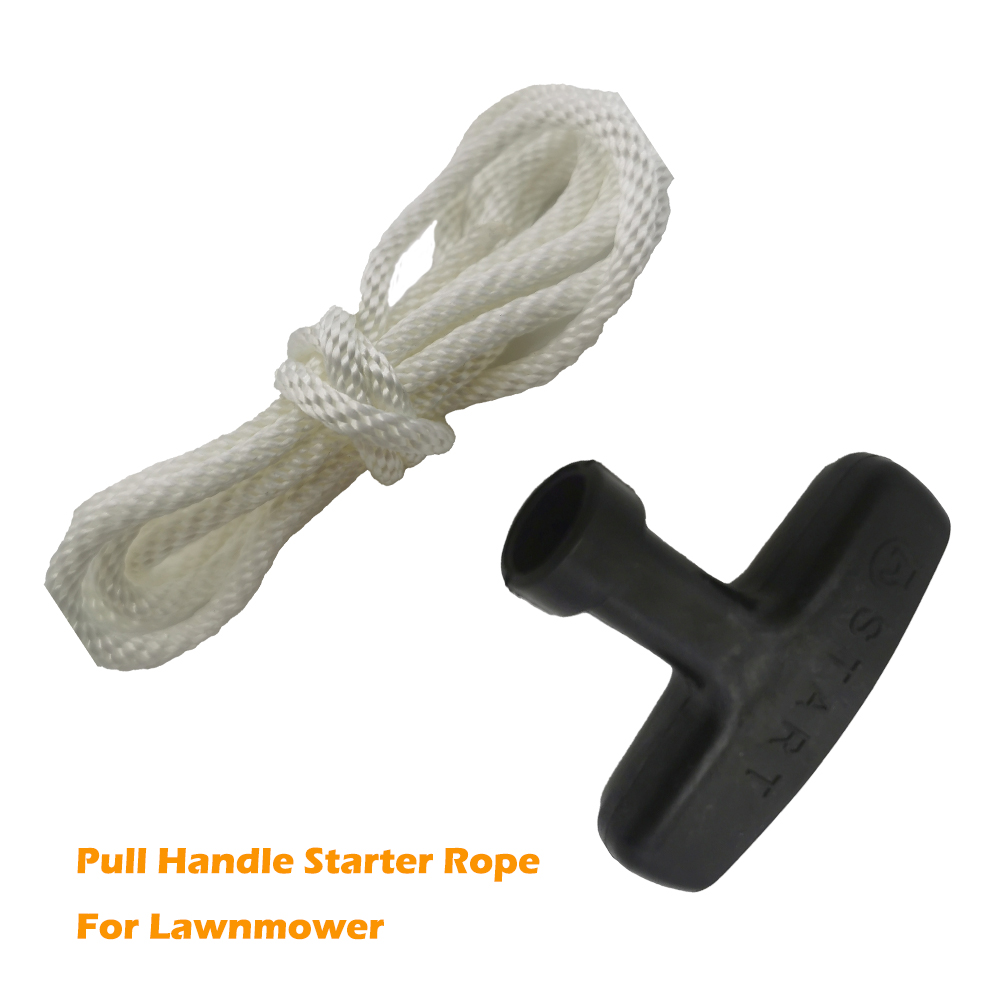 Lawnmowers Pull Handle Starter Start Cord Line Rope Engine Petrol Handle Drawstring Suitable For Most Petrol Lawnmower GX160