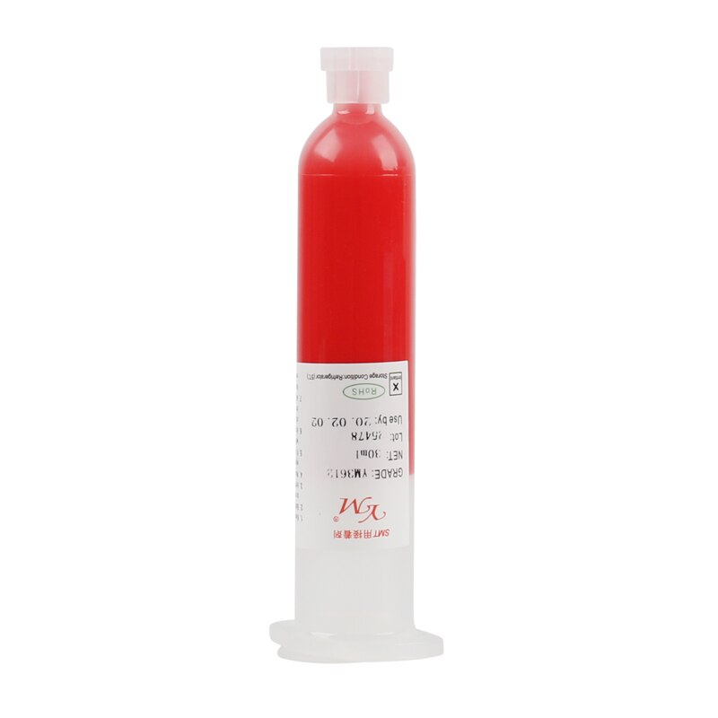 Red Glue Adhensive 30ml For SMT Repair BGA Repair Consumables