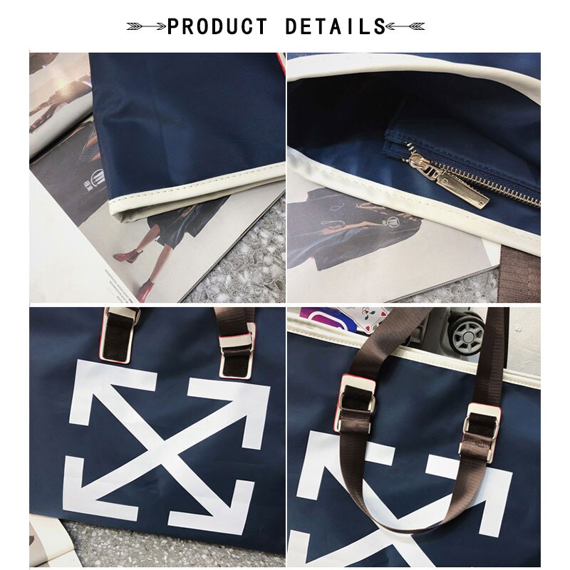 Style coréen bagage à main grande capacité sac de voyage étanche hommes femmes voyage bagages sac grand Nylon sac de sport