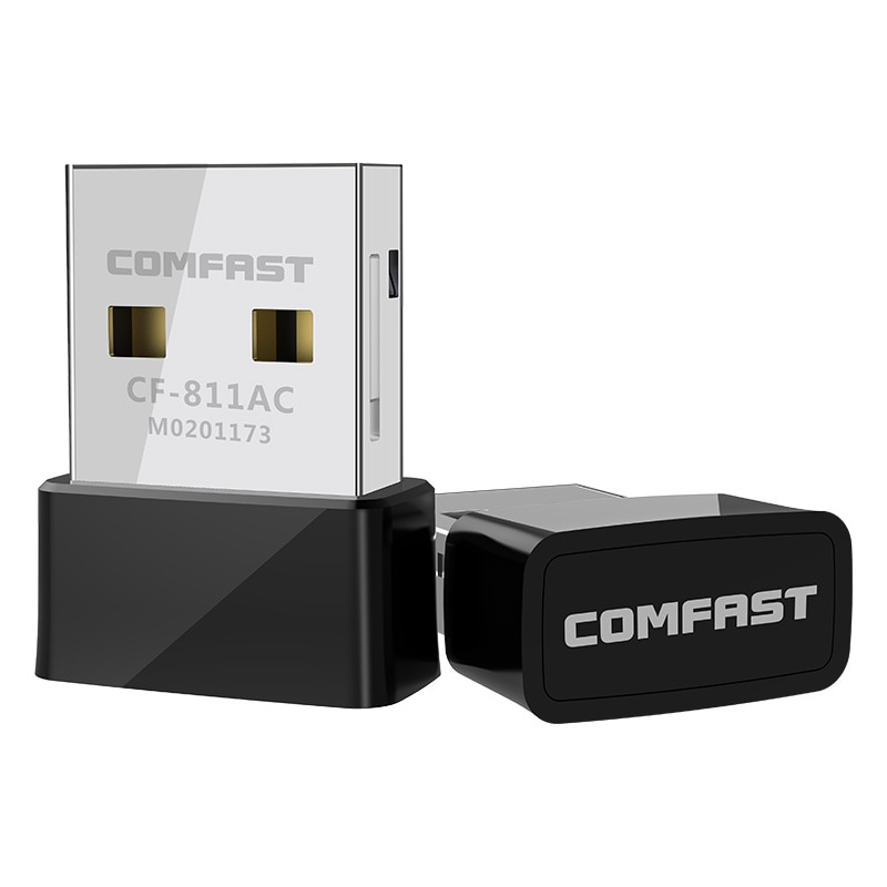 En Stock! Ca 650Mbps usb carte réseau sans fil 802.11AC double bande 2.4G/5Ghz USB WIFI adaptateur récepteur dongle doux AP WI-FI routeur