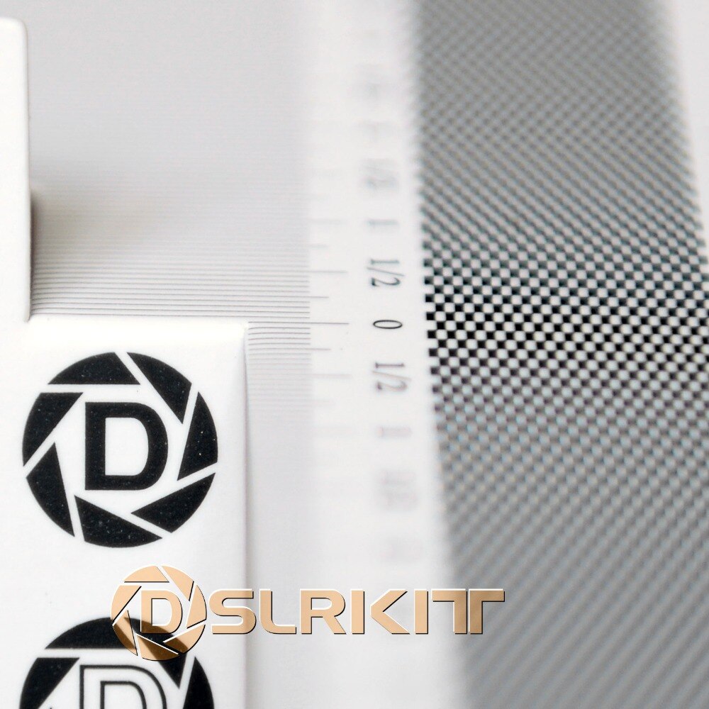 6pcs/Lot Folding Card Lens Focus Tool Calibration Alignment AF Micro Adjustment Ruler Chart