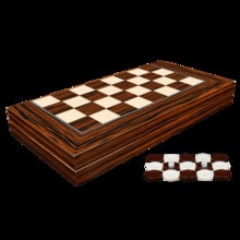 Premium Backgammon Chess Set Checkers Draughts Luxury Best Pine Tree Wooden Adult Entertainment Board Games Shiny