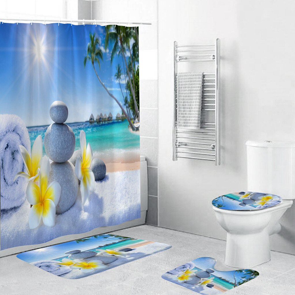 4Pcs/Set Couple dolphin pattern Toilet Cover Mat S... – Grandado, image size:1024x1024