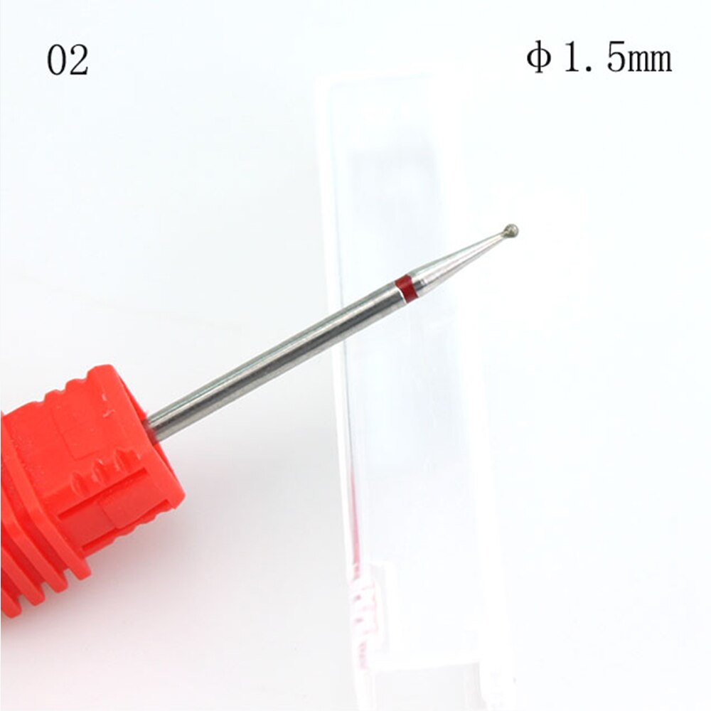 1Pcs Diamond Nail Drill Rotate Burr Bits Nail File Milling Cutter For Electric Manicure Machine Polish Remove Nail Art Tools
