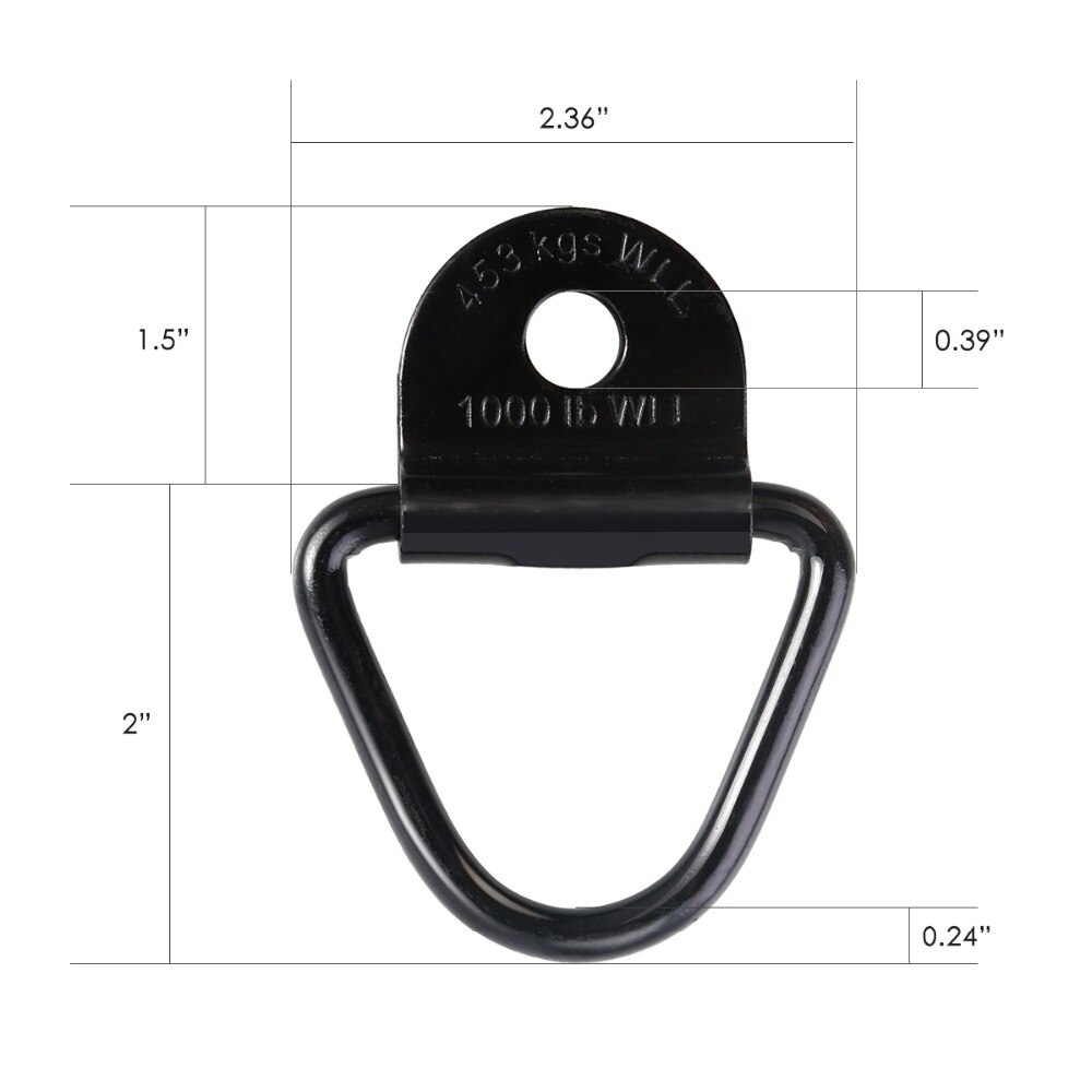 8pcs Cargo Tie-Down Anchor Anti-Corrosion Steel Cargo Tie-Down Anchors Rust Protection For Trailers Trucks Warehouses