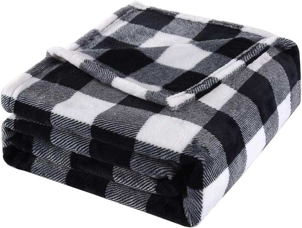 Plaid für Betten Korallen Vlies Decken Grau Farbe Plaids Einzelnen/Königin/König Flanell Bettdecken Weiche Warme Decken für bett: Stil1 / 230x230cm