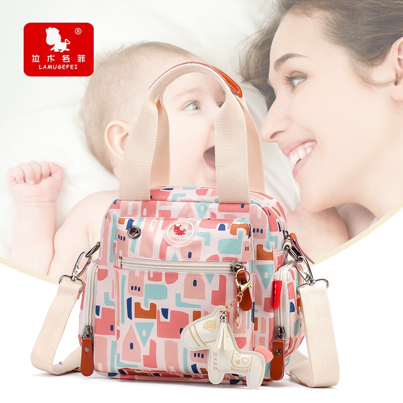 Nouveaux produits sac à couches de masse multi-fonctionnel maman et bébé sac femmes sac à bandoulière sacs imprimés de style coréen