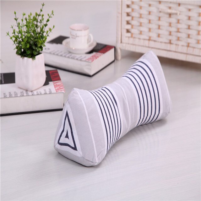 Bot Vorm Lange Kussen, Cervicale Zorg Kussen Grof Katoen Boekweit Romp Therapie Massage Nekkussen Wasbaar Kussen Voor Slaapkamer: D