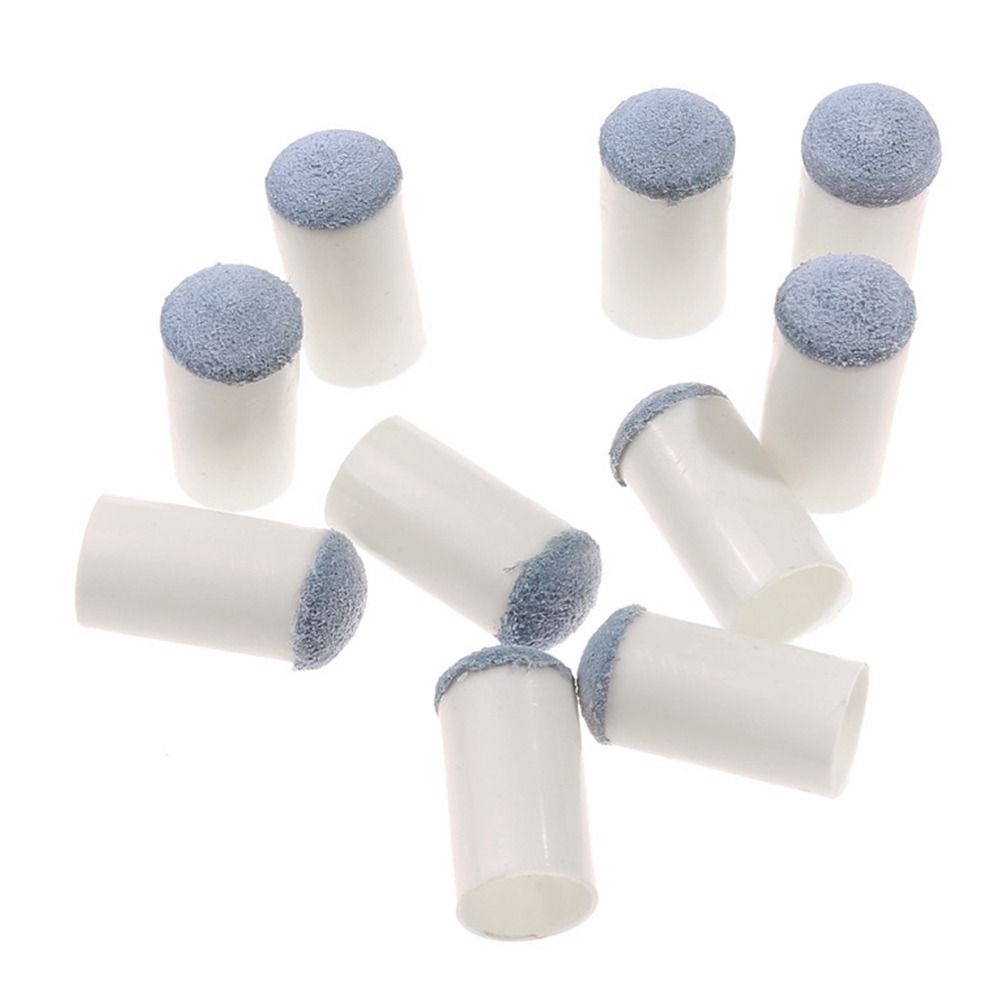 10 stk 9/10/11/12/13mm plastik slip-on billardkøspidser beskytter poolkø-udskiftningsdæksel billard snookertilbehør