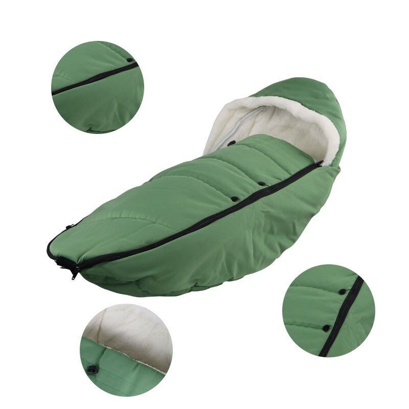 Universele Voet Mof Gezellig Tenen Schort Liner Buggy Kinderwagen Wandelwagen Paraplu Cover Winddicht Warme Gewatteerde Katoenen Pad Voor Yoyo yoya