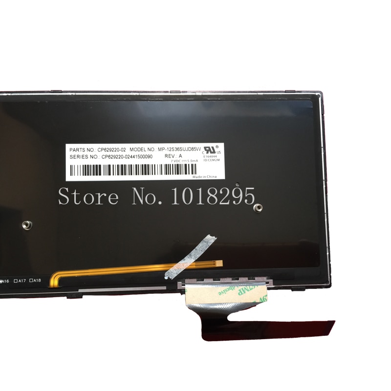 RU FOR Fujitsu Lifebook E733 E734 E743 E744 keyboard Backlit Russian laptop keyboard