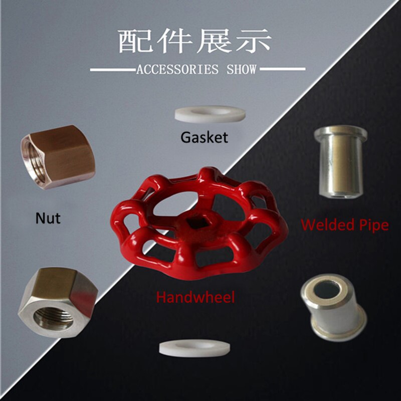 DN6 DN10 DN15 Welded Needle Valve Flow Control, High Pressure Stainless Steel 304 Male Thread Needle Globe Valve