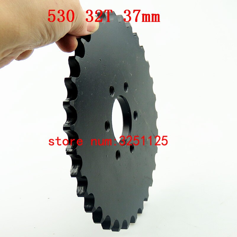 ATV 530 37mm 32T piñón de China 150CC 200CC 250CC 530 ''cadena UTV Go Kart Buggy Quad bicicleta de la motocicleta de la VESPA