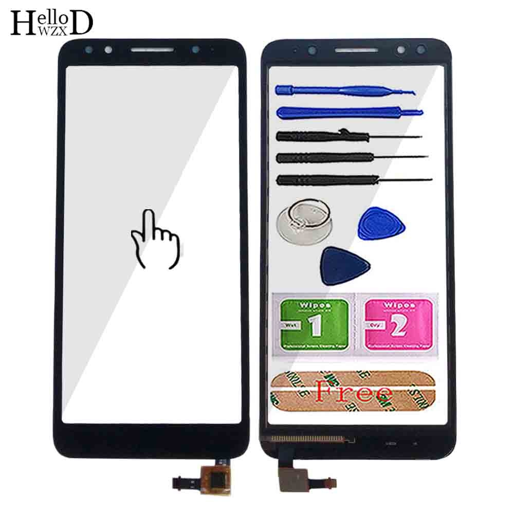 5.3 ''écran tactile Mobile pour Alcatel 1X 5059D 5059 écran tactile verre capteur panneau verre pour Alcatel 1X 5059D cellule outils